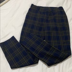 Plaid pants